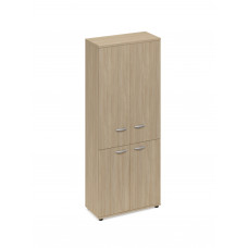 Шкаф для документов закрытый 4-х дверный дуб скандинавский А4 9373 ДК