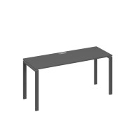 Стол письменный на металлокаркасе UNO антрацит премиум / металлокаркас антрацит А4 А1 005 АР