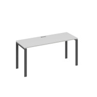 Стол письменный на металлокаркасе UNO серый / металлокаркас антрацит А4 А1 005 СЕ