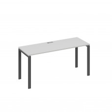 Стол письменный на металлокаркасе UNO серый / металлокаркас антрацит А4 А1 005 СЕ