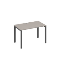 Стол письменный на металлокаркасе UNO мокко премиум / металлокаркас антрацит А4 А1 013 МП
