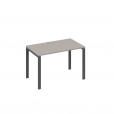 Стол письменный на металлокаркасе UNO мокко премиум / металлокаркас антрацит А4 А1 013 МП