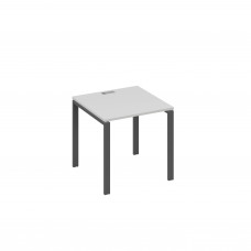 Стол письменный на металлокаркасе UNO серый / металлокаркас антрацит А4 А1 021 СЕ