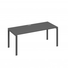 Стол письменный на металлокаркасе UNO антрацит премиум / металлокаркас антрацит А4 А1 026 АР