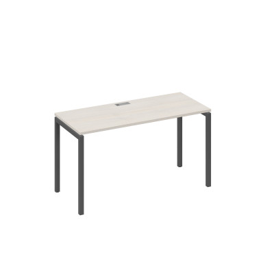 Стол письменный на металлокаркасе DUE дуб / металлокаркас антрацит А4 А2 004 ДШ