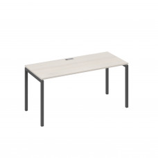 Стол письменный на металлокаркасе DUE дуб / металлокаркас антрацит А4 А2 015 ДШ