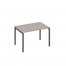 Стол письменный на металлокаркасе DUE мокко премиум / металлокаркас антрацит А4 А2 023 МП