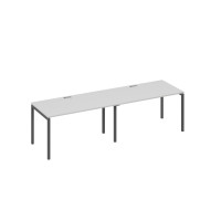 Рабочая станция каркас DUE (2х140) серый / металлокаркас антрацит А4 А2 024-2 СЕ