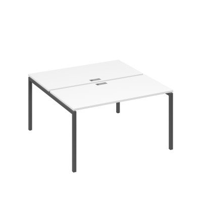 Рабочая станция опоры DUE 2х140 белый премиум / металлокаркас антрацит А4 А2 174 БП