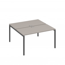 Рабочая станция опоры DUE 2х140 мокко премиум / металлокаркас антрацит А4 А2 174 МП