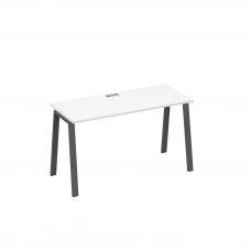 Стол письменный на металлокаркасе TRE белый премиум / металлокаркас антрацит А4 А3 004 БП