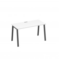 Стол письменный на металлокаркасе TRE белый премиум / металлокаркас антрацит А4 А3 014 БП