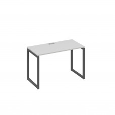 Стол письменный на металлокаркасе QUATTRO серый / металлокаркас антрацит А4 А4 003 СЕ