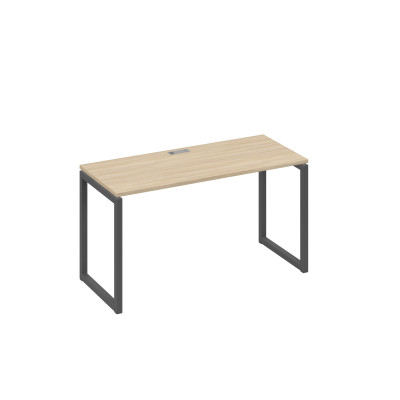 Стол письменный на металлокаркасе QUATTRO дуб скандинавский / металлокаркас антрацит А4 А4 004 ДК