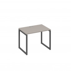 Стол письменный на металлокаркасе QUATTRO мокко премиум / металлокаркас антрацит А4 А4 012 МП