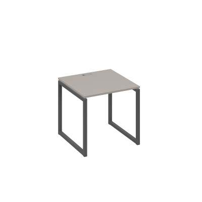 Стол письменный на металлокаркасе QUATTRO мокко премиум / металлокаркас антрацит А4 А4 021 МП