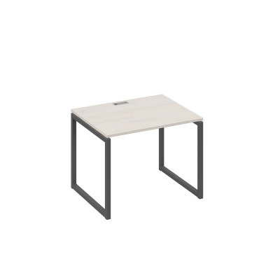 Стол письменный на металлокаркасе QUATTRO дуб / металлокаркас антрацит А4 А4 022 ДШ