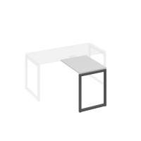 Брифинг-приставка опоры QUATTRO серый / металлокаркас антрацит А4 А4 071 СЕ