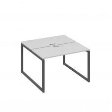 Рабочая станция с опорами QUATTRO (2х120) серый / металлокаркас антрацит А4 А4 170 СЕ