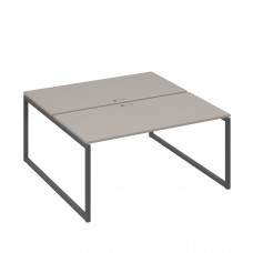 Станция (2х160) рабочая на каркасе QUATTRO мокко премиум / металлокаркас антрацит А4 А4 178 МП