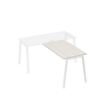 Брифинг-приставка каркас TRE дуб / металлокаркас белый А4 Б3 074 ДШ