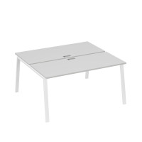 Станция 2х160 на опорах TRE серый / металлокаркас белый А4 Б3 175 СЕ