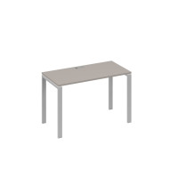 Стол письменный на металлокаркасе UNO мокко премиум / металлокаркас серый А4 С1 003 МП