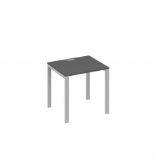 Стол письменный на металлокаркасе UNO антрацит премиум / металлокаркас серый А4 С1 011 АР