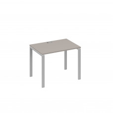 Стол письменный на металлокаркасе UNO мокко премиум / металлокаркас серый А4 С1 012 МП