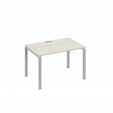 Стол письменный на металлокаркасе UNO дуб / металлокаркас серый А4 С1 023 ДШ