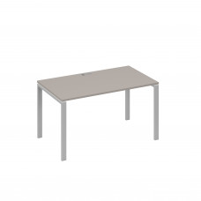 Стол письменный на металлокаркасе UNO мокко премиум / металлокаркас серый А4 С1 024 МП