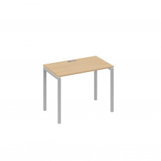 Стол письменный на металлокаркасе DUE натуральный дуб / металлокаркас серый А4 С2 002 НД