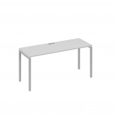Стол письменный на металлокаркасе DUE серый / металлокаркас серый А4 С2 005 СЕ