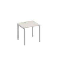 Стол письменный на металлокаркасе DUE дуб / металлокаркас серый А4 С2 011 ДШ