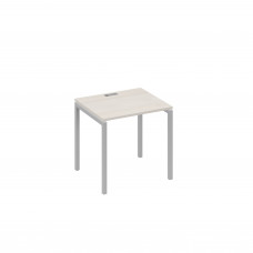 Стол письменный на металлокаркасе DUE дуб / металлокаркас серый А4 С2 011 ДШ