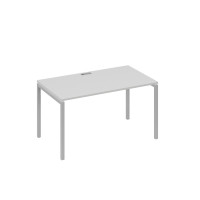 Стол письменный на металлокаркасе DUE серый / металлокаркас серый А4 С2 024 СЕ