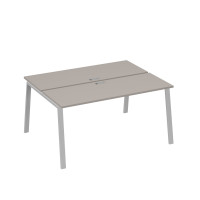 Станция 2х160 рабочая с металлокаркасом TRE мокко премиум / металлокаркас серый А4 С3 172 МП