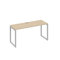 Стол письменный на металлокаркасе QUATTRO дуб скандинавский / металлокаркас серый А4 С4 005 ДК