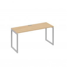 Стол письменный на металлокаркасе QUATTRO натуральный дуб / металлокаркас серый А4 С4 005 НД