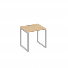 Стол письменный на металлокаркасе QUATTRO натуральный дуб / металлокаркас серый А4 С4 011 НД