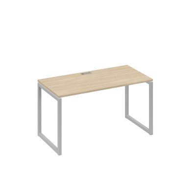 Стол письменный на металлокаркасе QUATTRO дуб скандинавский / металлокаркас серый А4 С4 014 ДК