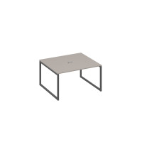 Стол 140 для переговоров каркас QUATTRO мокко премиум / металлокаркас антрацит А4 А4 132 МП