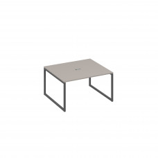 Стол 140 для переговоров каркас QUATTRO мокко премиум / металлокаркас антрацит А4 А4 132 МП