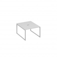 Стол 120 переговорный с металлокаркасом QUATTRO серый / металлокаркас серый А4 С4 134 СЕ