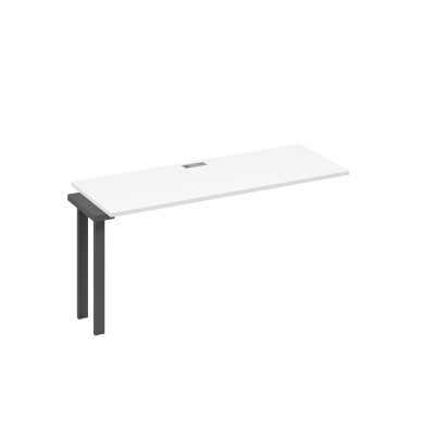 Секция 160 станции на металлокаркасе UNO белый премиум / металлокаркас антрацит А4 А1 005-1 БП