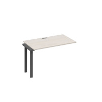 Секция 120 рабочей станции с каркасом TRE дуб / металлокаркас антрацит А4 А3 013-1 ДШ