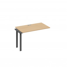 Секция 120 рабочей станции с каркасом TRE натуральный дуб / металлокаркас антрацит А4 А3 013-1 НД