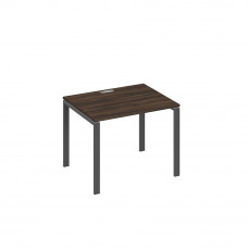 Стол письменный на металлокаркасе UNO дуб ристретто/ металлокаркас антрацит А4 А1 022 ДР