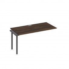 Секция рабочей станции 160 опоры QUATTRO дуб ристретто/ металлокаркас антрацит А4 А4 025-1 ДР