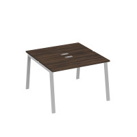 Рабочая станция (2х120) на каркасе TRE дуб ристретто/ металлокаркас серый А4 С3 170 ДР